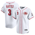 Cincinnati Reds Ke'Bryan Hayes Nike White Home Limited Player Jersey