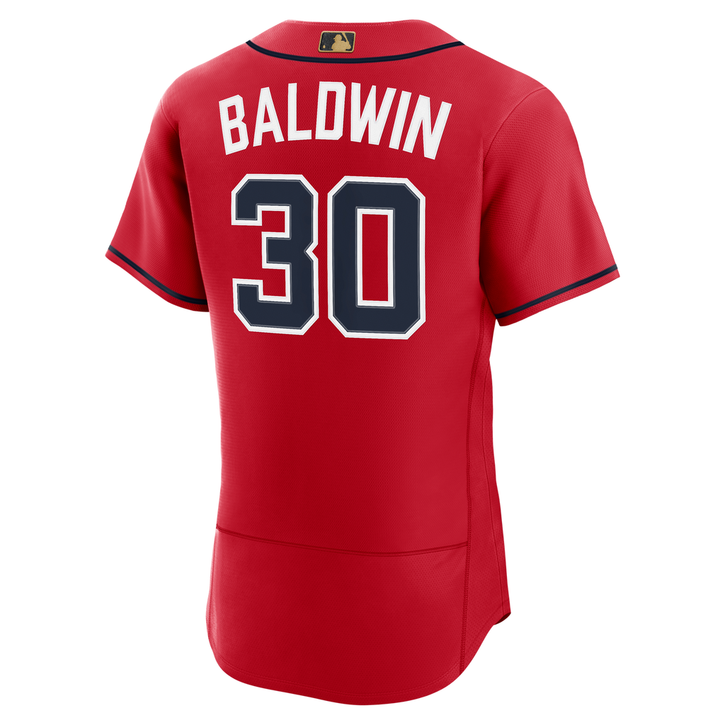 Atlanta Braves Drake Baldwin Nike White MLB Awards Authentic Jersey