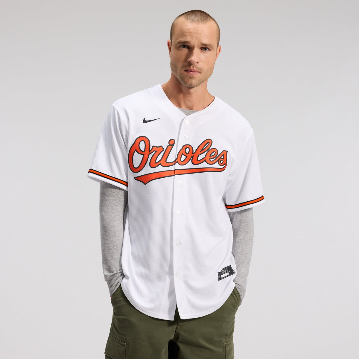 Baltimore Orioles Nike White Home Replica Team Jersey