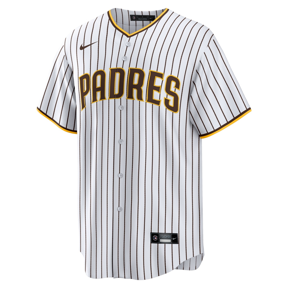 San Diego Padres Nike White Home Big & Tall Replica Jersey