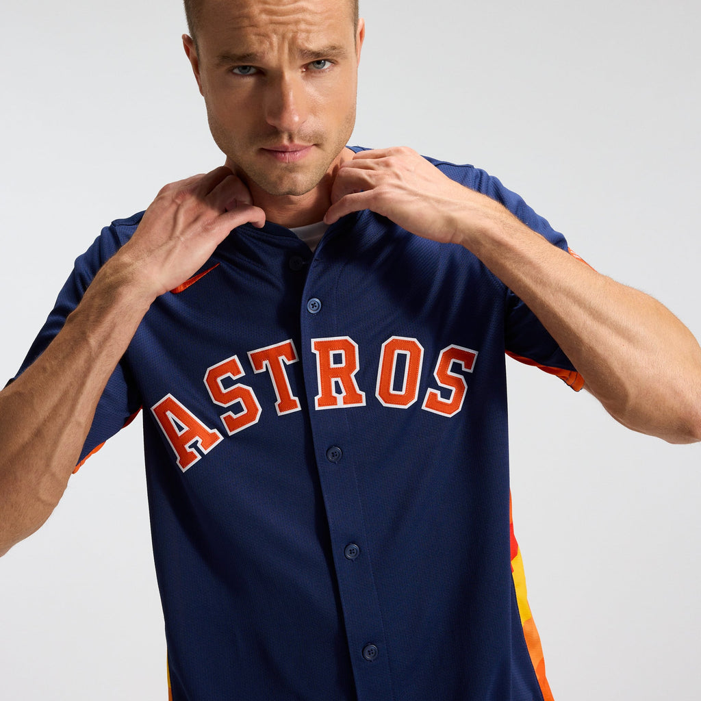 Houston Astros Jose Altuve Nike Navy Alternate Limited Player Jersey