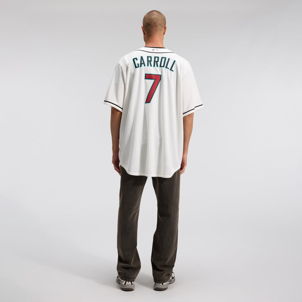 Arizona Diamondbacks Corbin Carroll Nike Cream Home Replica Jersey
