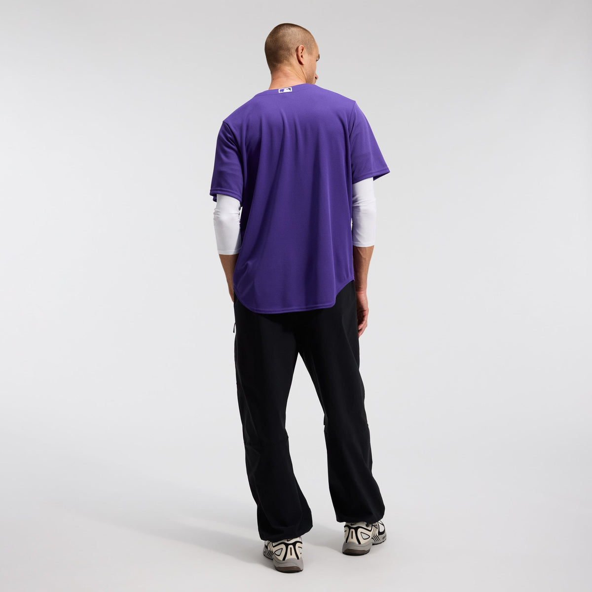 Colorado Rockies Nike Purple Alternate Replica Team Jersey
