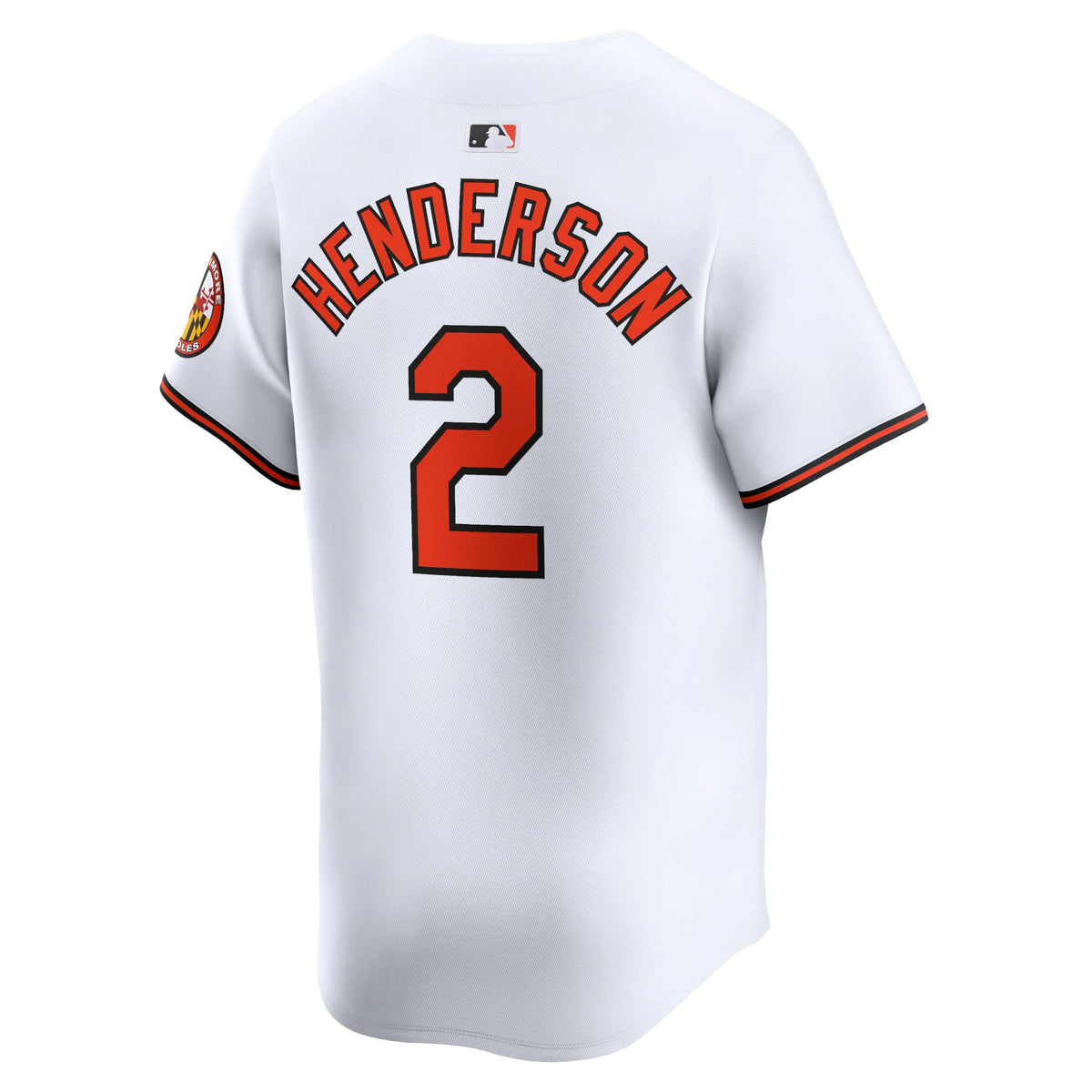 Baltimore Orioles Gunnar Henderson Nike White Home Limited Player Jersey