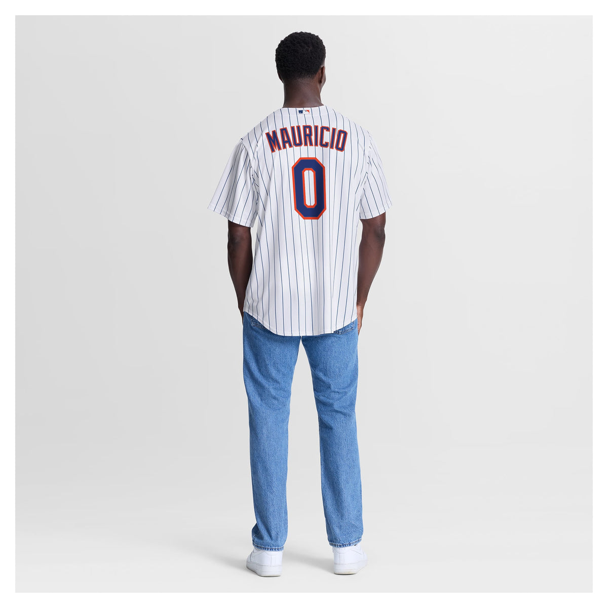 New York Mets Ronny Mauricio Nike White Home Replica Jersey