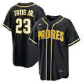 San Diego Padres Fernando Tatis Jr. Nike Fashion Replica Black Out Jersey