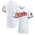 Baltimore Orioles Nike White Home Sponsor Patch Authentic Jersey