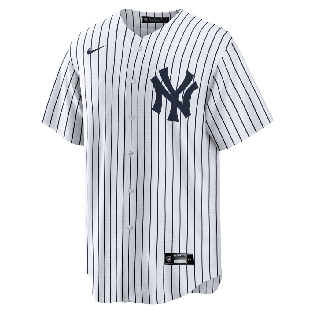 New York Yankees Giancarlo Stanton Nike White Home Replica Player Name Jersey