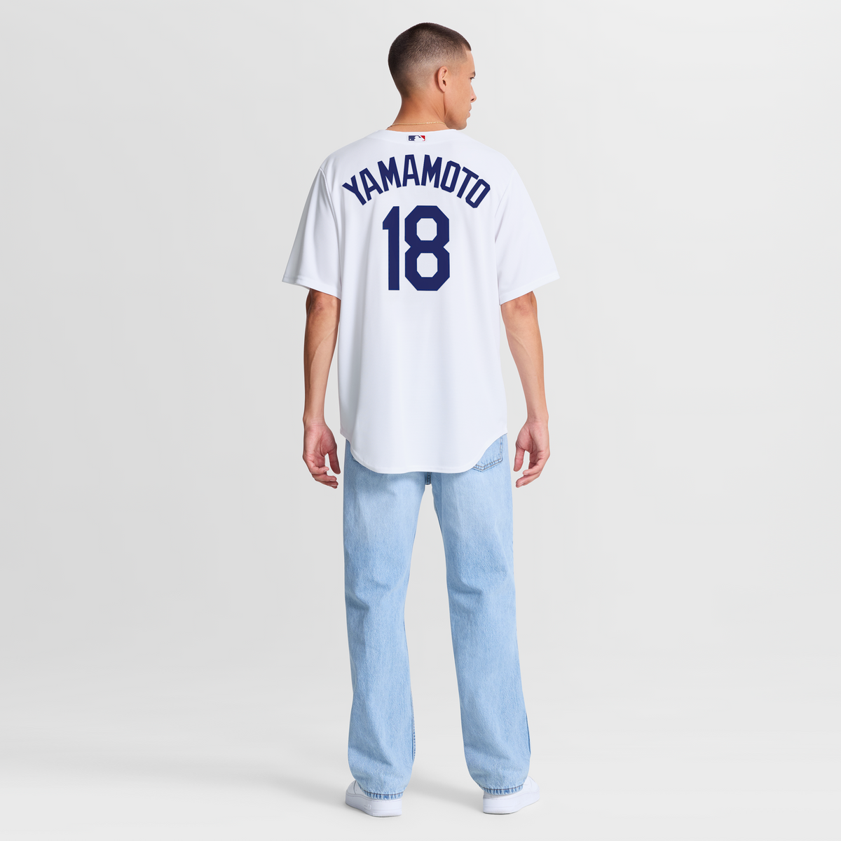 Los Angeles Dodgers Yoshinobu Yamamoto Nike White Home Replica Jersey