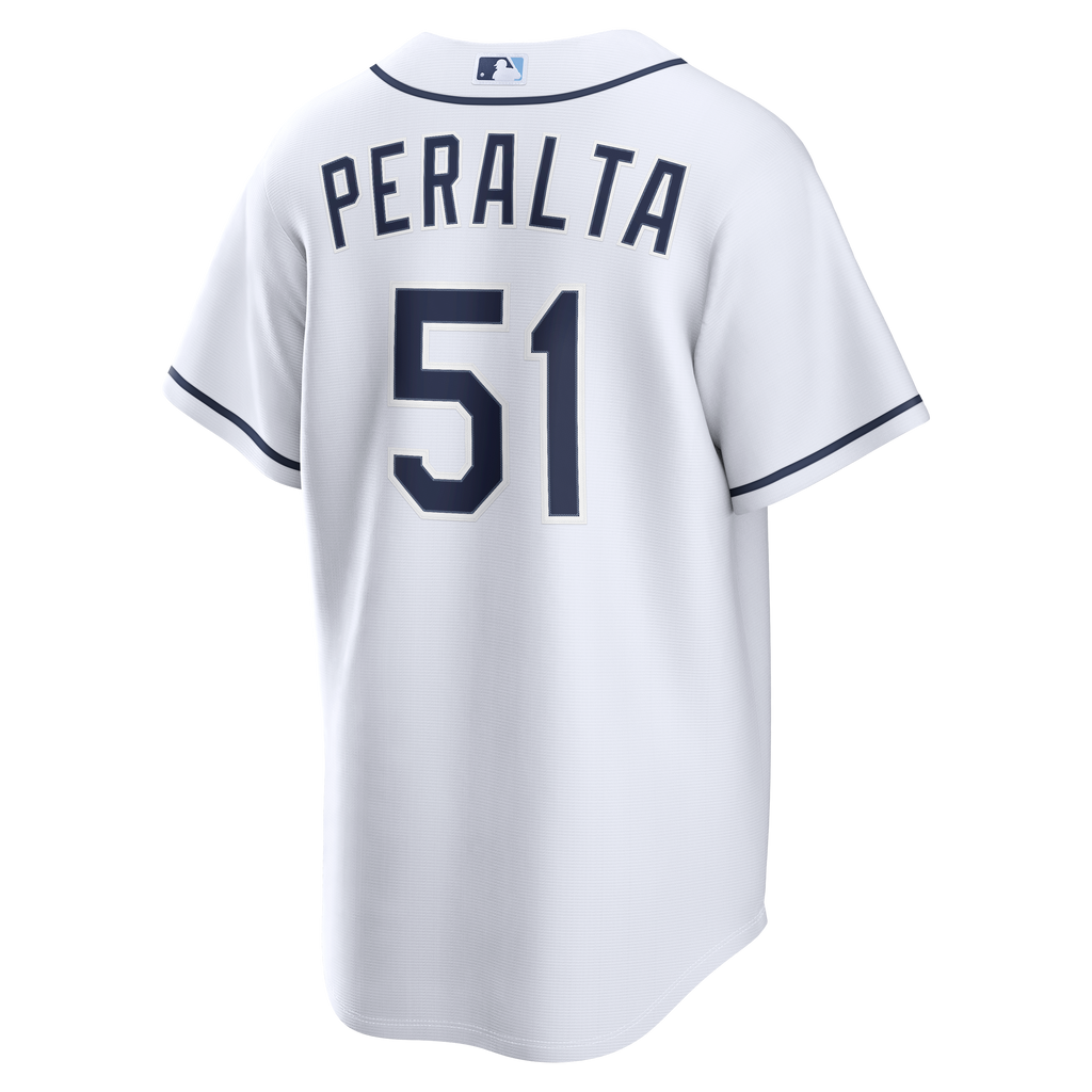 Tampa Bay Rays Freddy Peralta Nike White Home Replica Jersey