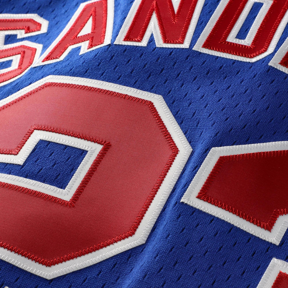 Chicago Cubs Ryne Sandberg Mitchell & Ness Royal Cooperstown Collection 1997 Mesh Batting Practice Button-Up Jersey