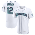 Seattle Mariners Josh Naylor Nike White Home 50th Season Authentic Jersey