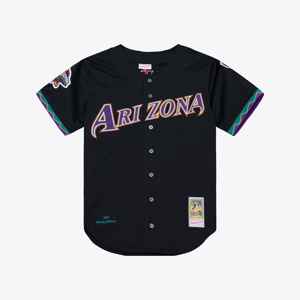Arizona Diamondbacks Randy Johnson Mitchell & Ness Black 2001 Authentic Jersey