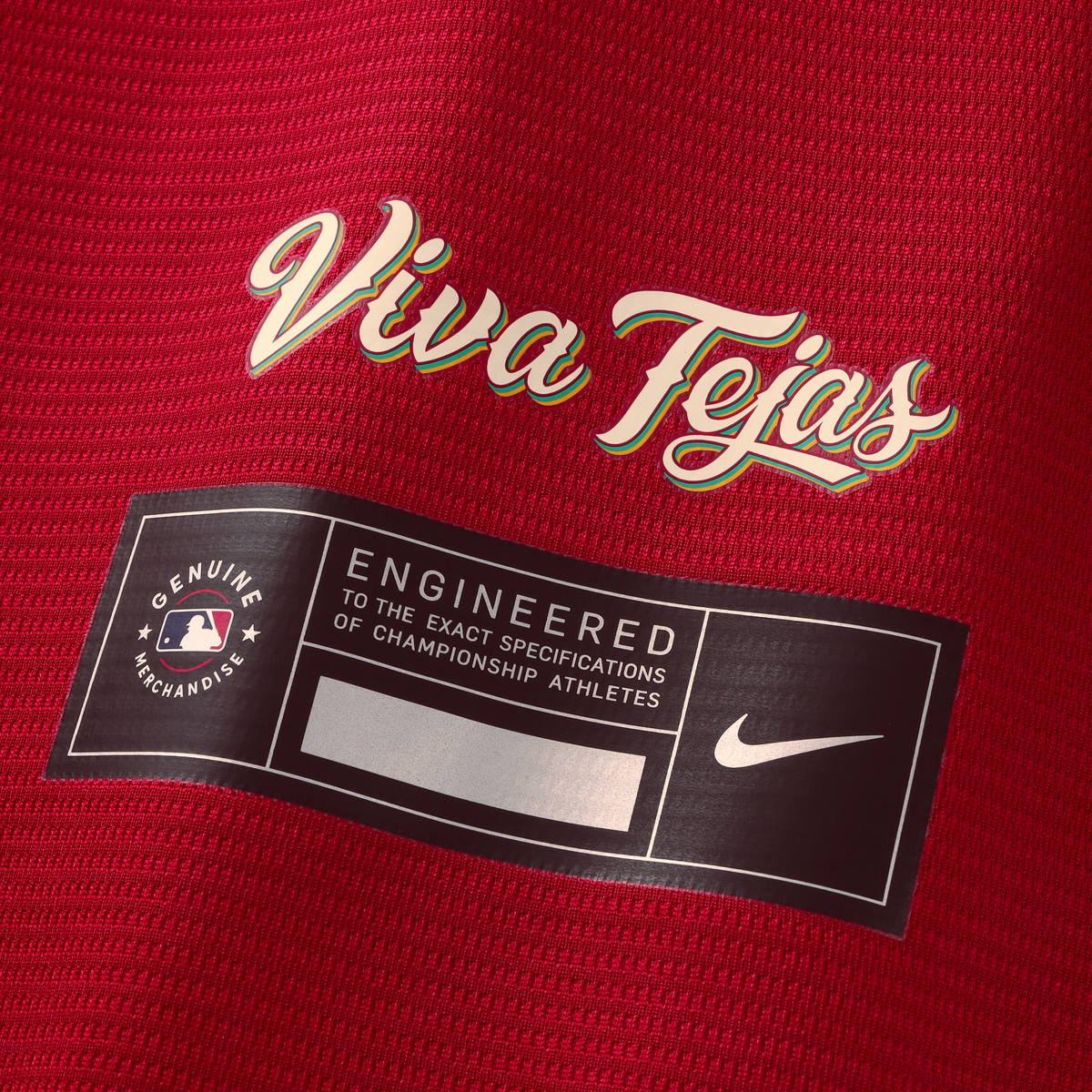 Texas Rangers Nike Red 2026 City Connect Stadium Jersey