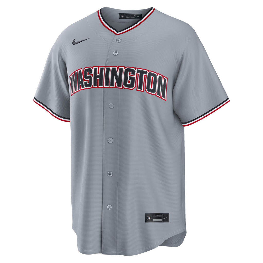 Washington Nationals James Wood Nike Navy Alternate Replica Jersey