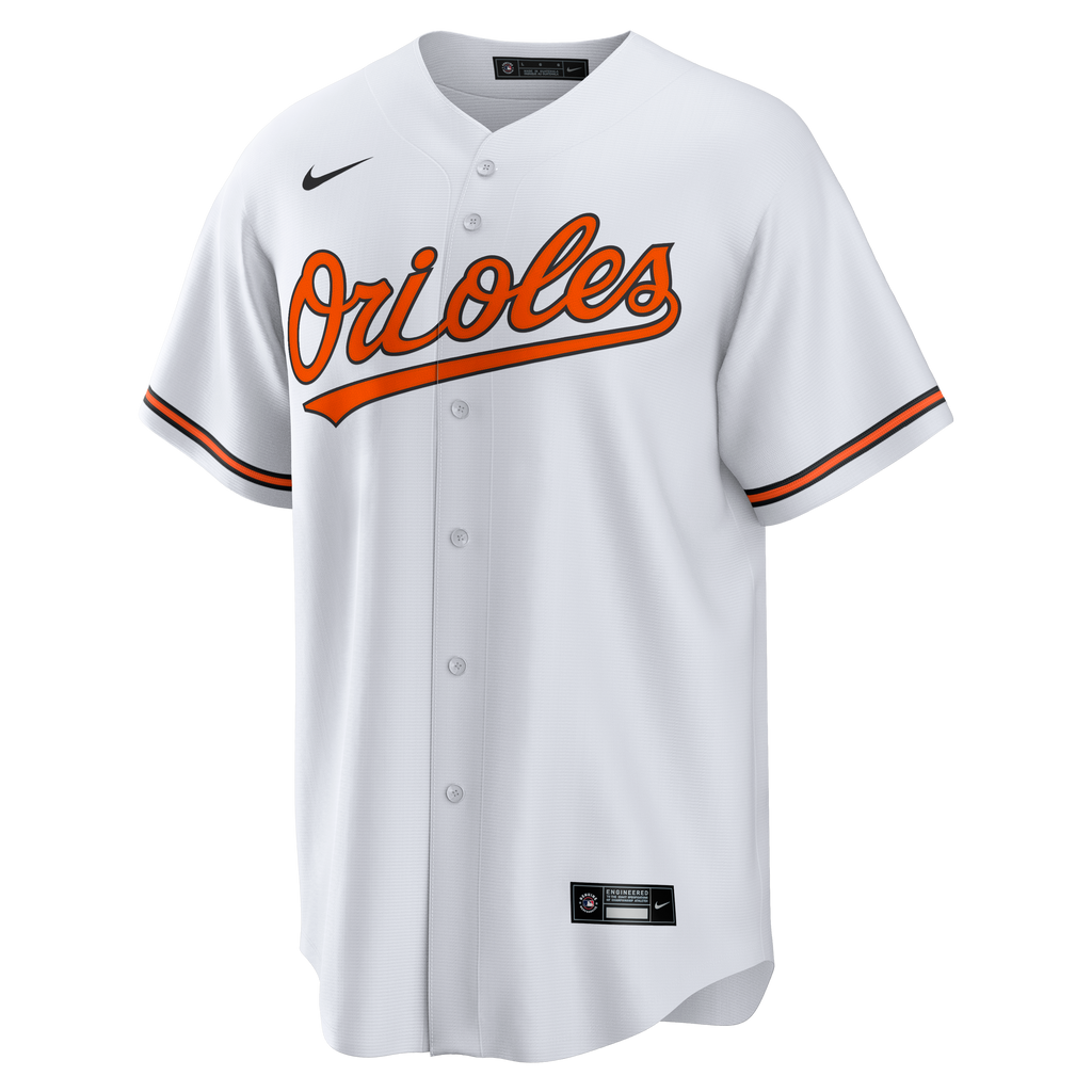 Baltimore Orioles Nike White Home Big & Tall Replica Jersey