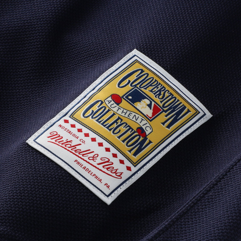 Atlanta Braves Chipper Jones Mitchell & Ness Navy Authentic Batting Practice Jersey