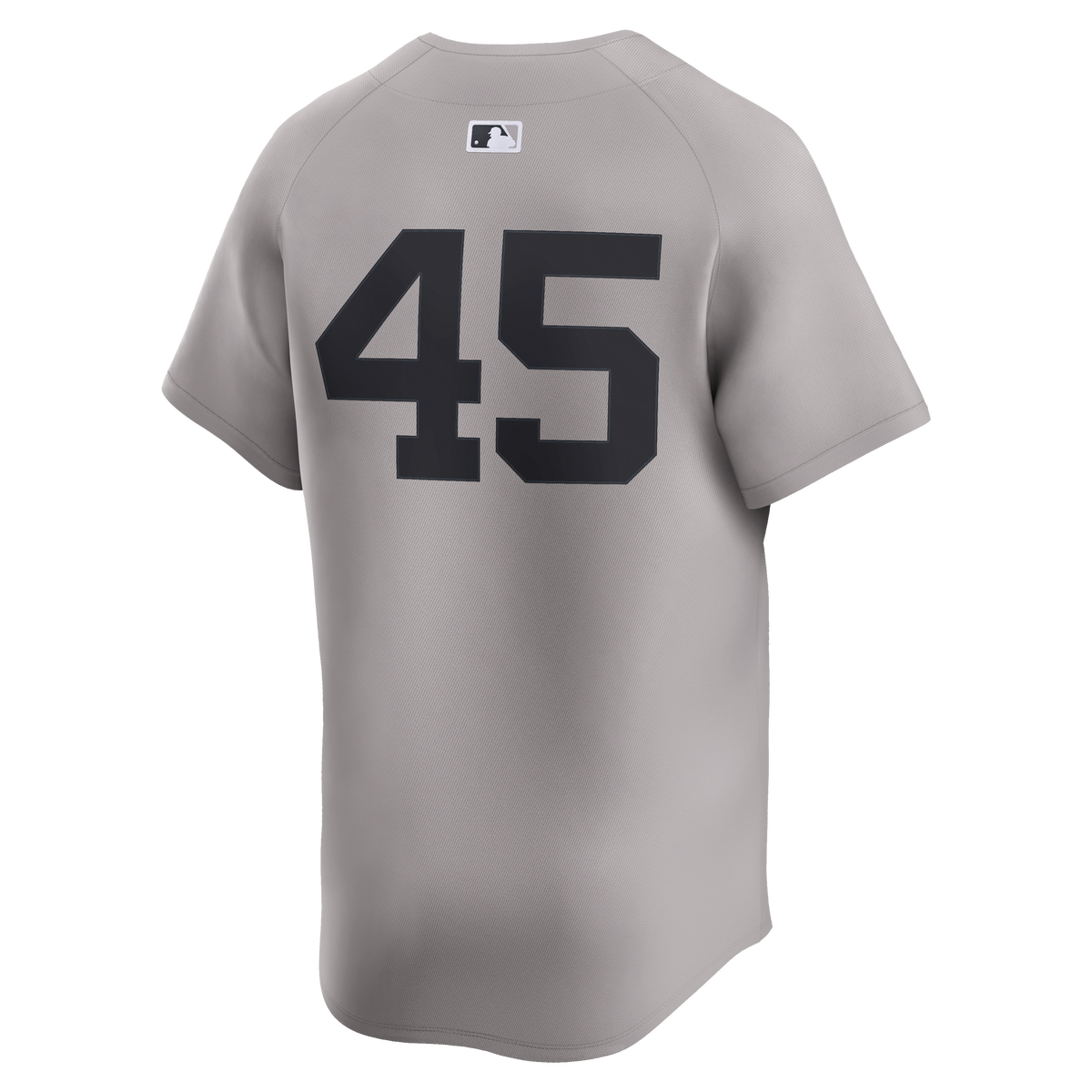 New York Yankees Gerrit Cole Nike Gray Road Limited Player Jersey