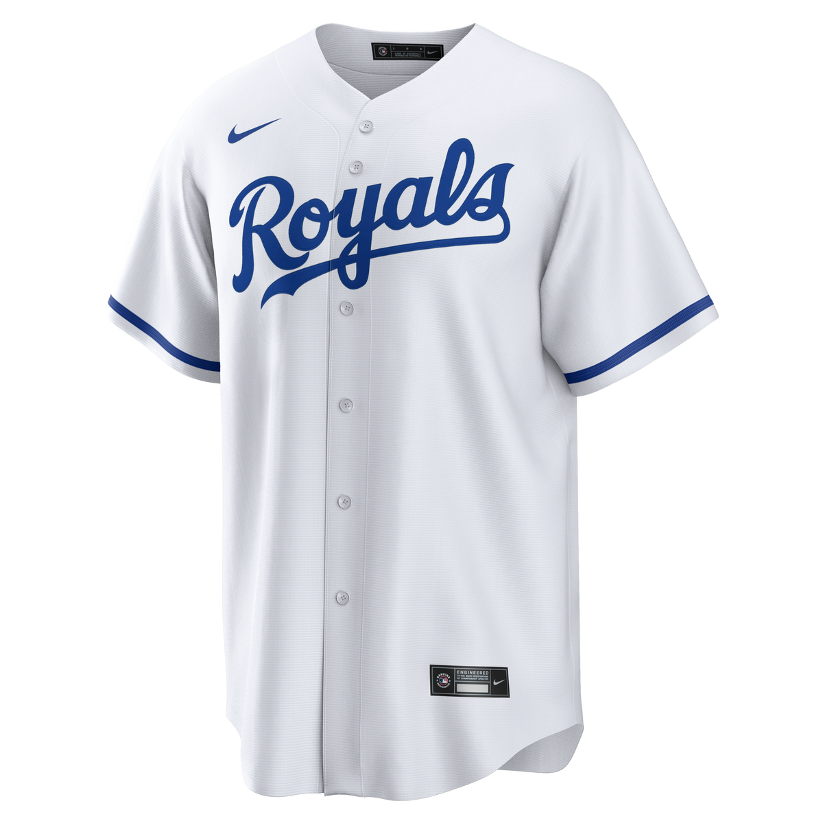 Kansas City Royals Nike White Home Big & Tall Replica Jersey
