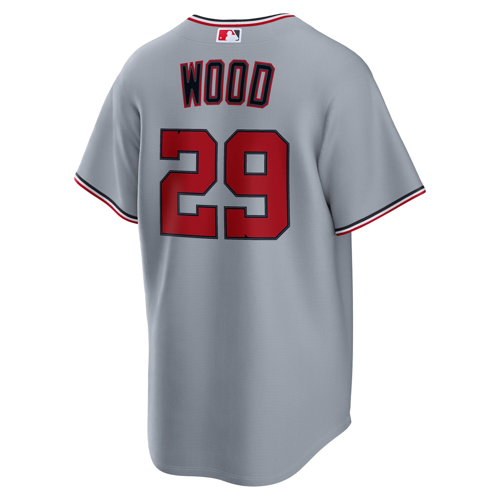 Washington Nationals James Wood Nike Navy Alternate Replica Jersey