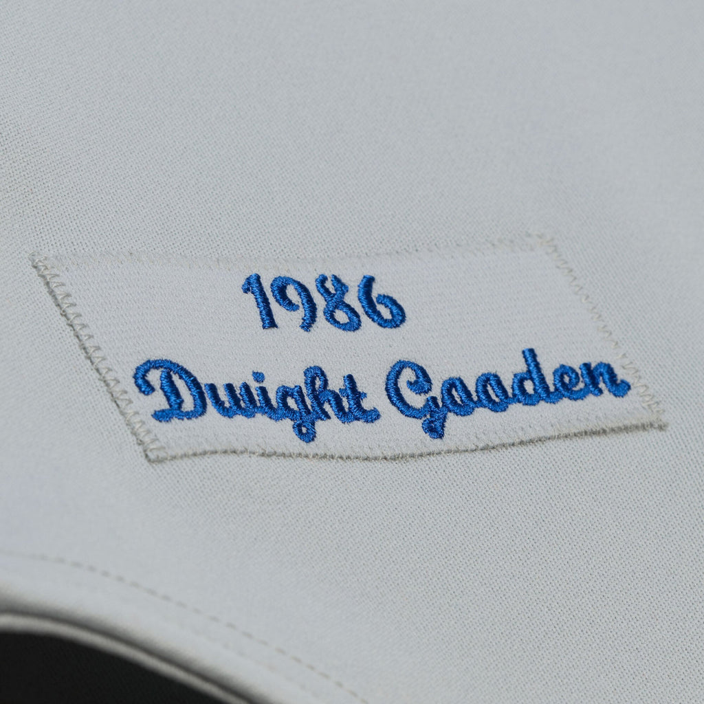 New York Mets Dwight Gooden Mitchell & Ness White 1986 Authentic Jersey