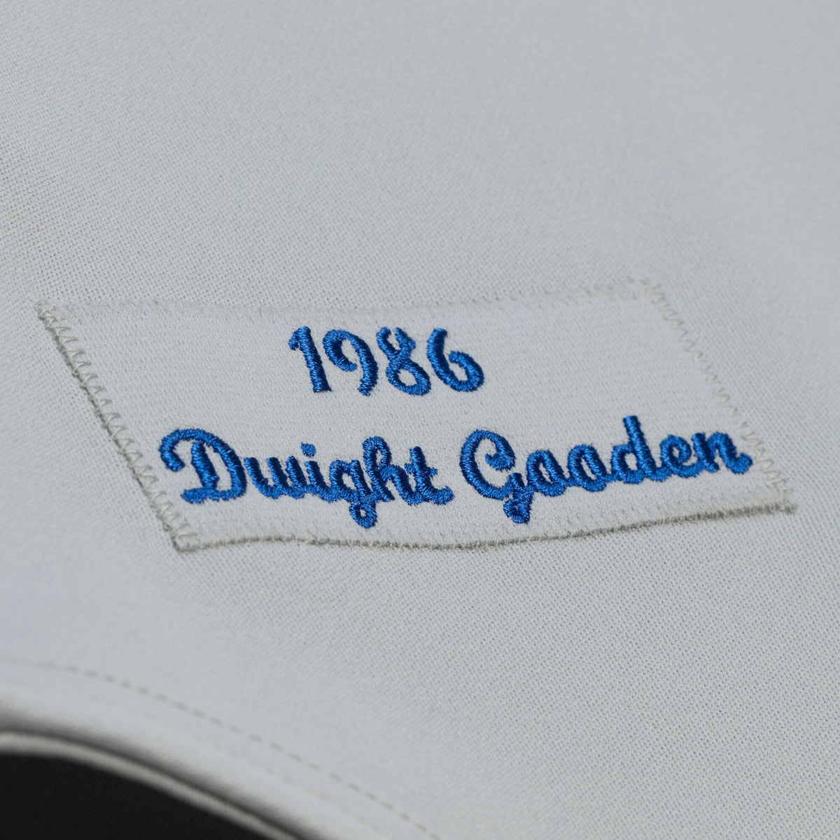 New York Mets Dwight Gooden Mitchell & Ness White 1986 Authentic Jersey