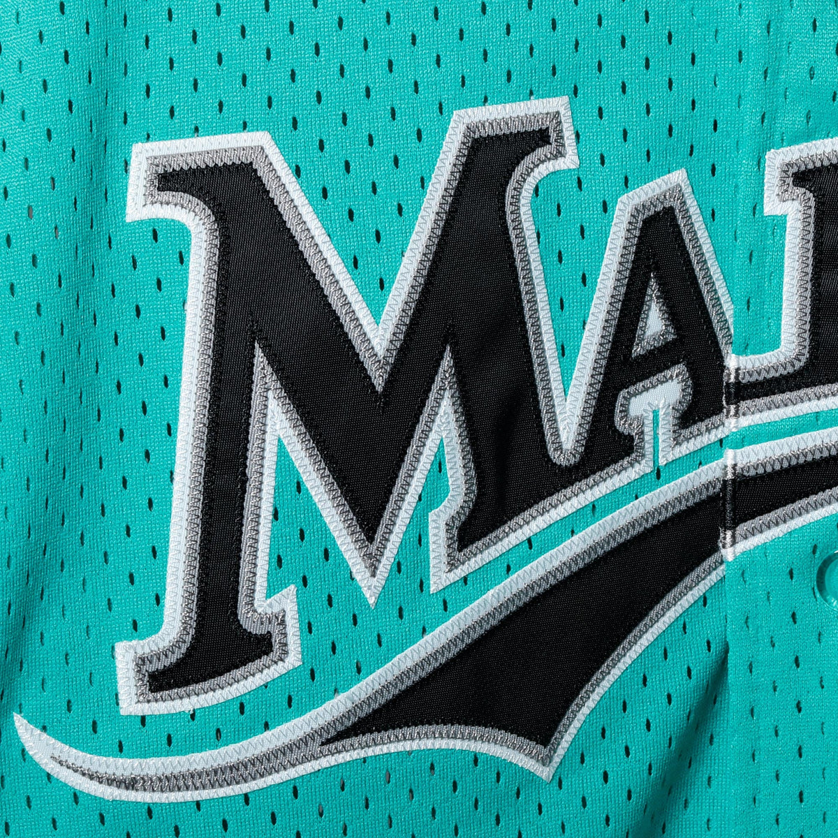 Florida Marlins Andre Dawson Mitchell & Ness Teal Cooperstown Collection Mesh Batting Practice Button-Up Jersey