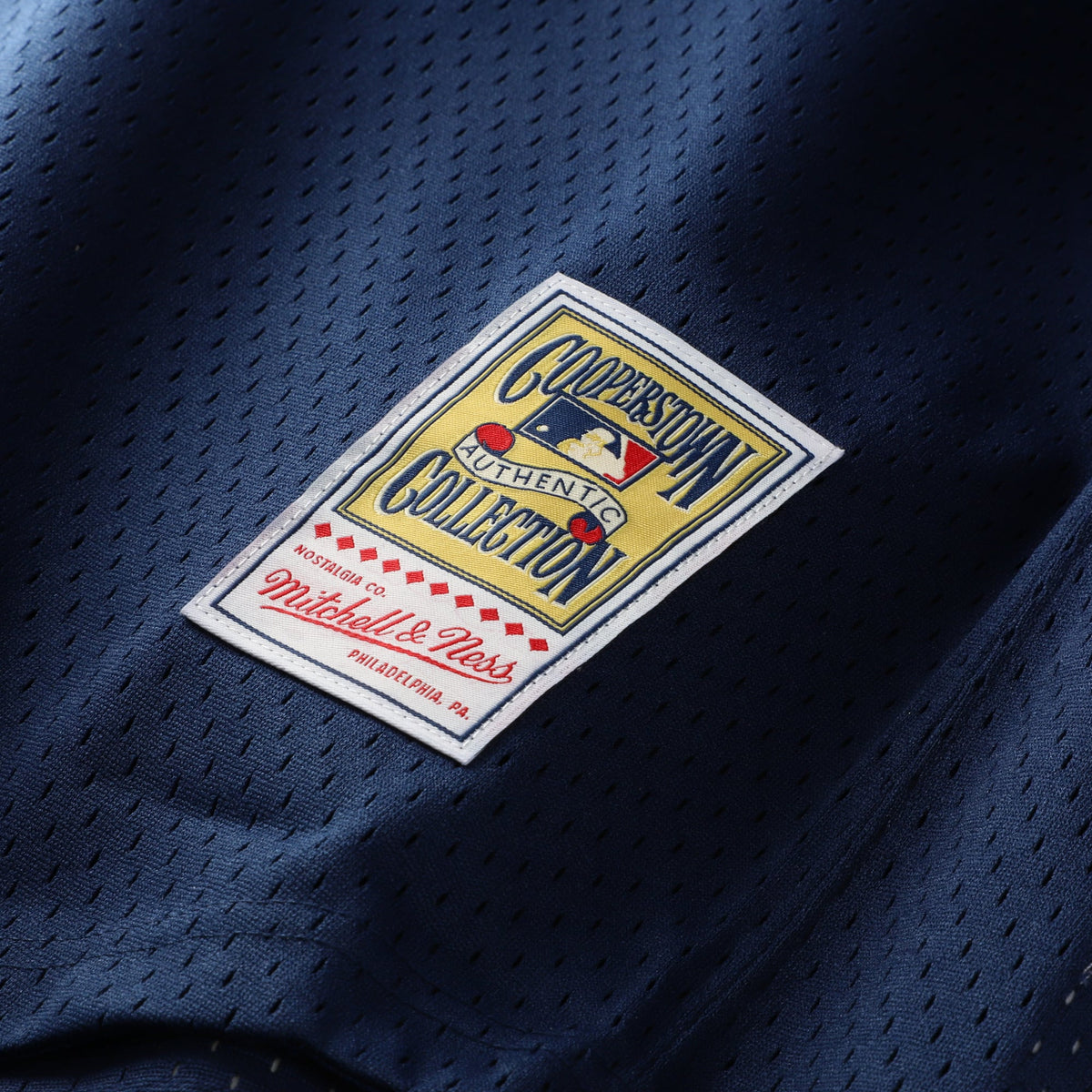 New York Yankees Mariano Rivera Mitchell & Ness Navy Cooperstown Collection Big & Tall Mesh Batting Practice Jersey