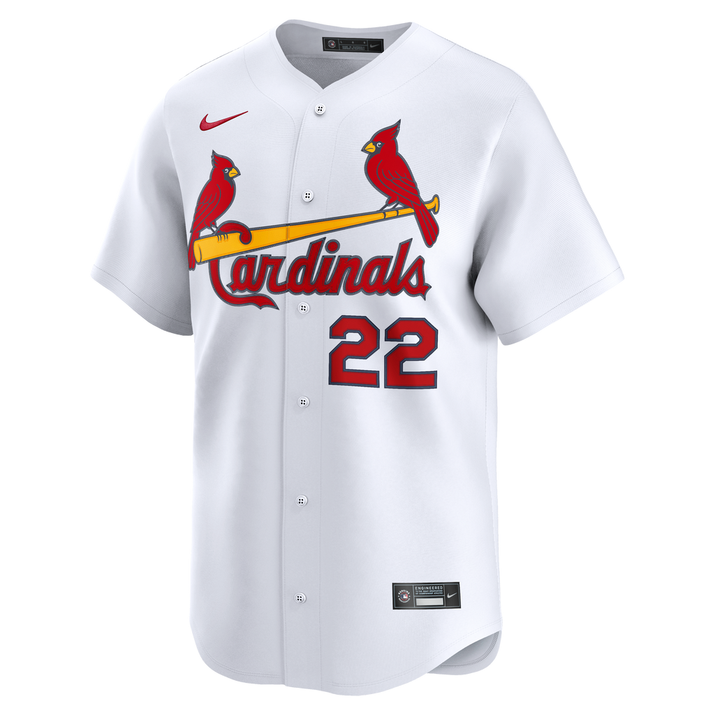 St. Louis Cardinals Joshua Báez Nike White Home Limited Player Jersey