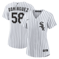 Women's Chicago White Sox Seranthony Domínguez Nike White Home Replica Jersey