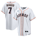 Houston Astros Craig Biggio Nike White Home Retired Player Replica Jersey