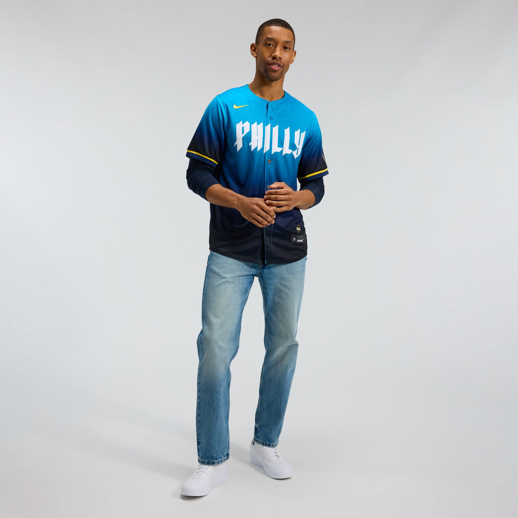 Philadelphia Phillies Nike Navy City Connect Limited Jersey