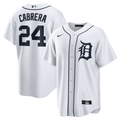 Detroit Tigers Miguel Cabrera Nike White Home Retired Player Replica Jersey