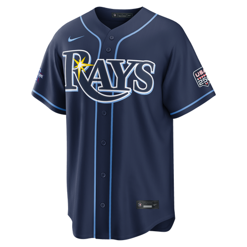 2026 All-Star Game Tampa Bay Rays Junior Caminero Nike Navy Replica Jersey