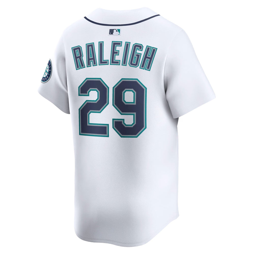 Seattle Mariners Cal Raleigh Nike Teal Alternate Limited Jersey