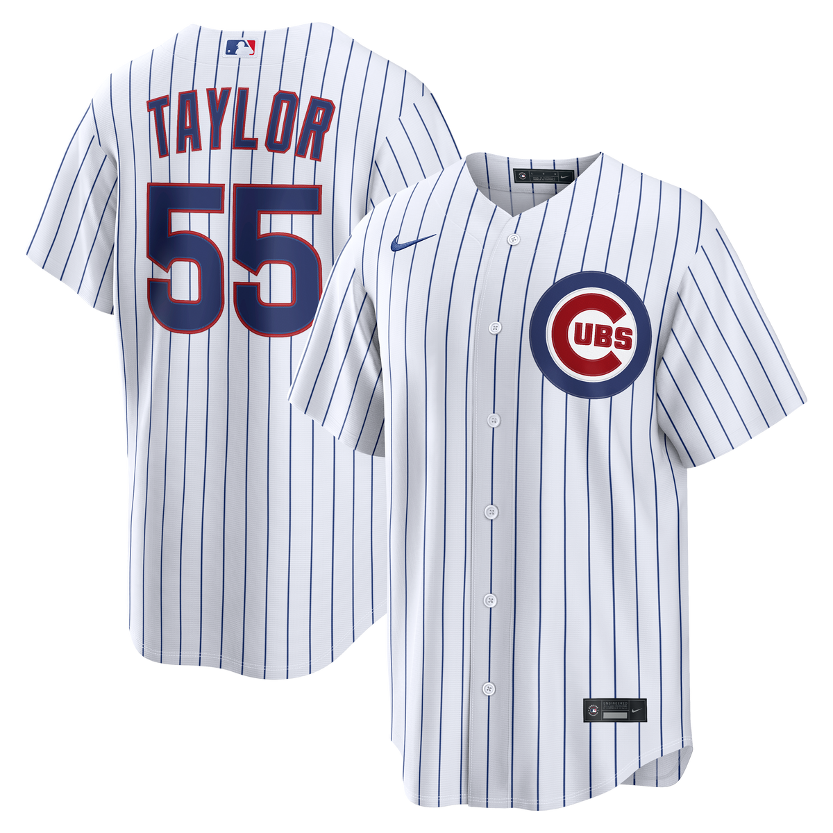 Chicago Cubs Tyrone Taylor Nike White Home Replica Jersey