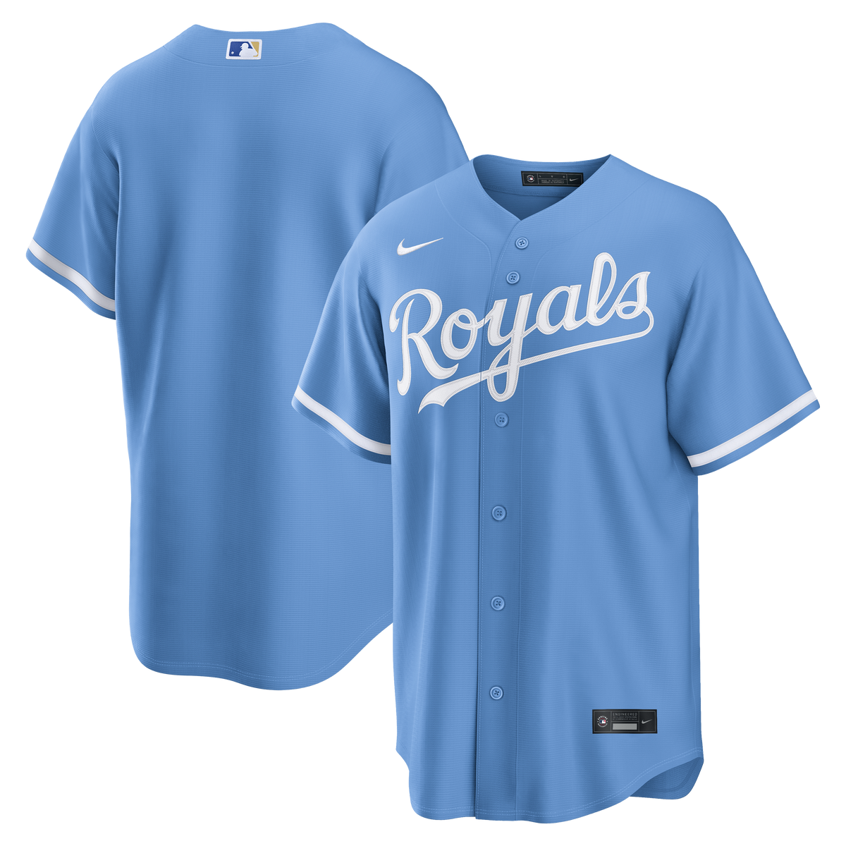 Kansas City Royals Nike Light Blue Alternate Replica Jersey