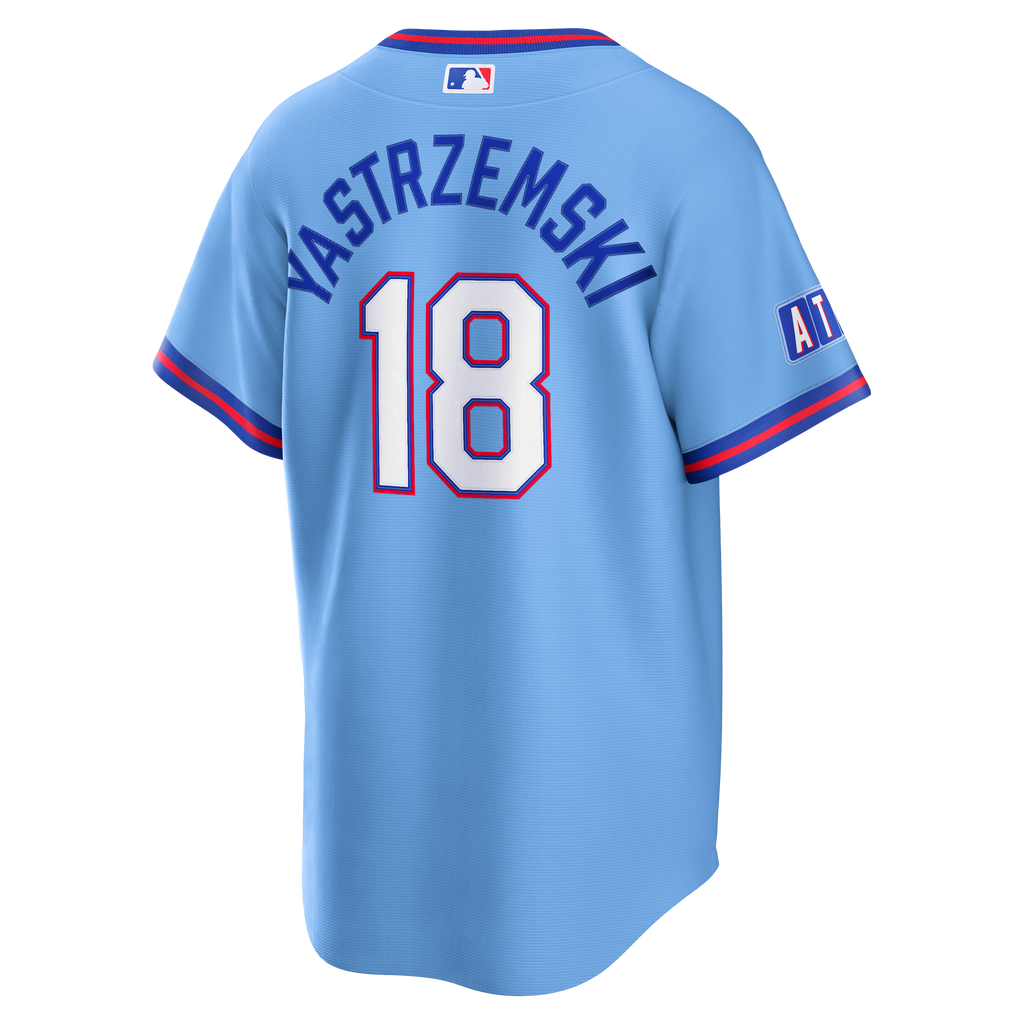 Atlanta Braves Mike Yastrzemski Nike Powder Blue 2026 City Connect Stadium Jersey