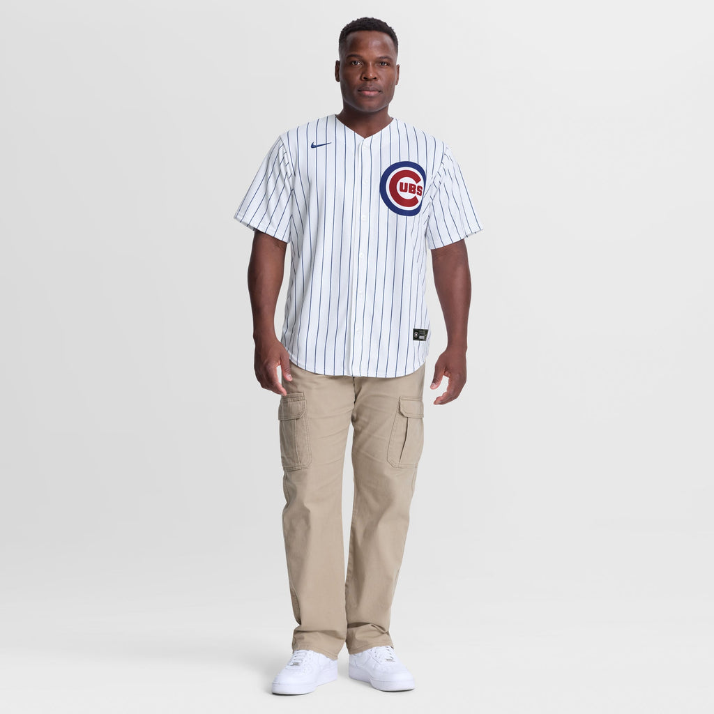 Chicago Cubs Clay Holmes Nike White Home Replica Jersey