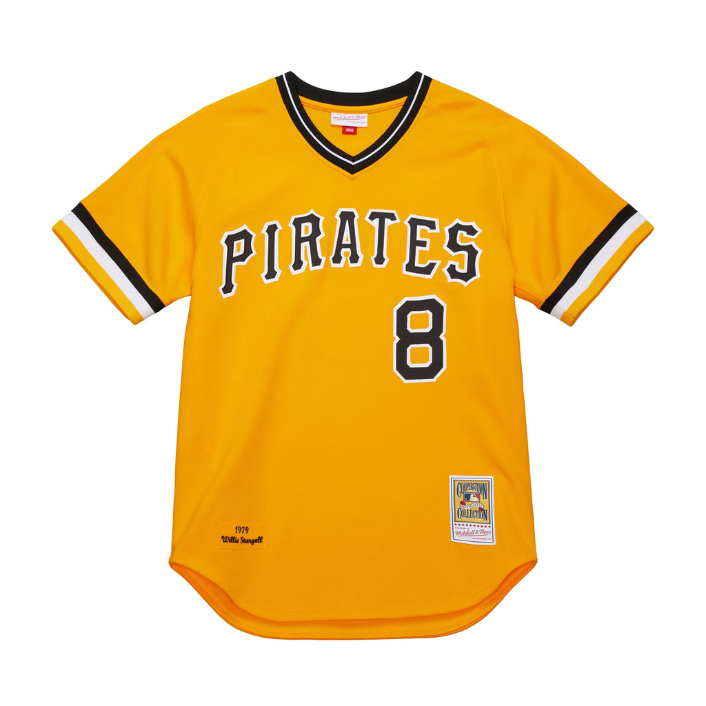 Pittsburgh Pirates Willie Stargell Mitchell & Ness White Cooperstown Collection 1979 Authentic Jersey