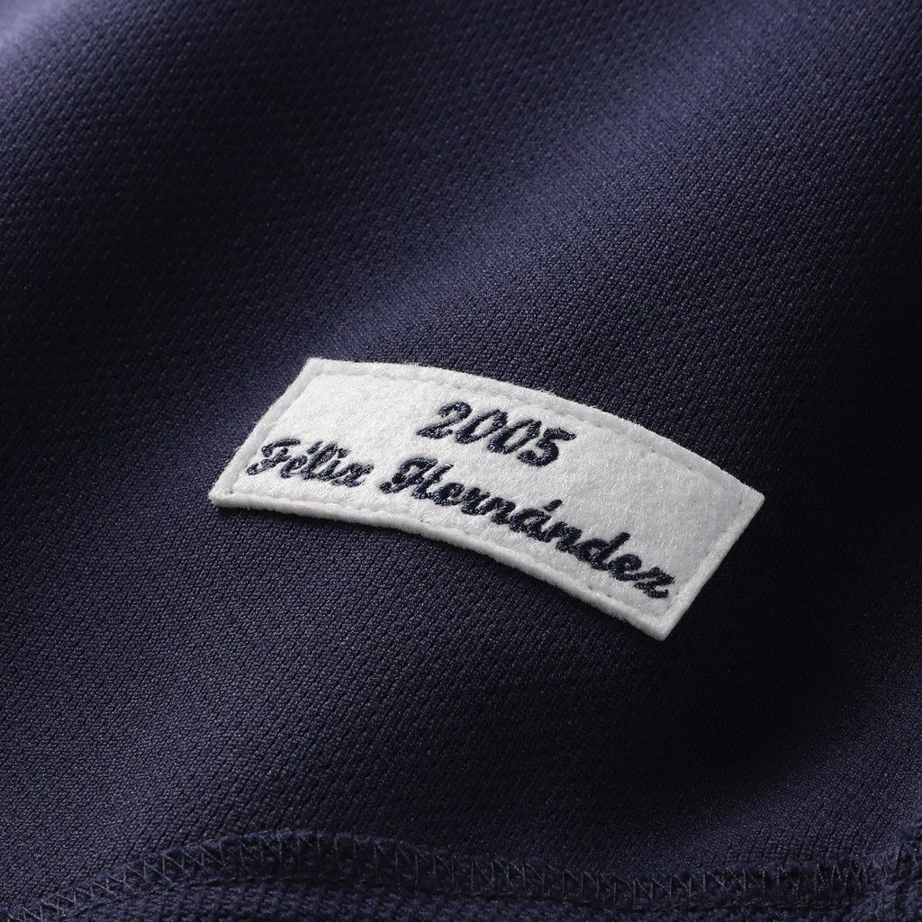 Seattle Mariners Felix Hernandez Mitchell & Ness Navy Cooperstown Collection Batting Practice Jersey