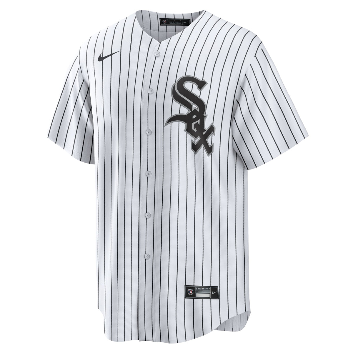 Chicago White Sox Nike White #1 Groom Home Replica Jersey