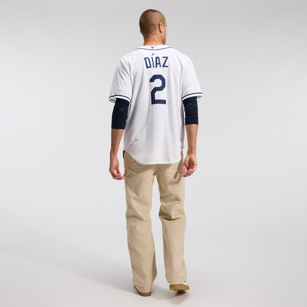 Tampa Bay Rays Yandy Díaz Nike White Home Replica Jersey