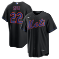 New York Mets Juan Soto Nike Black Alternate Replica Jersey