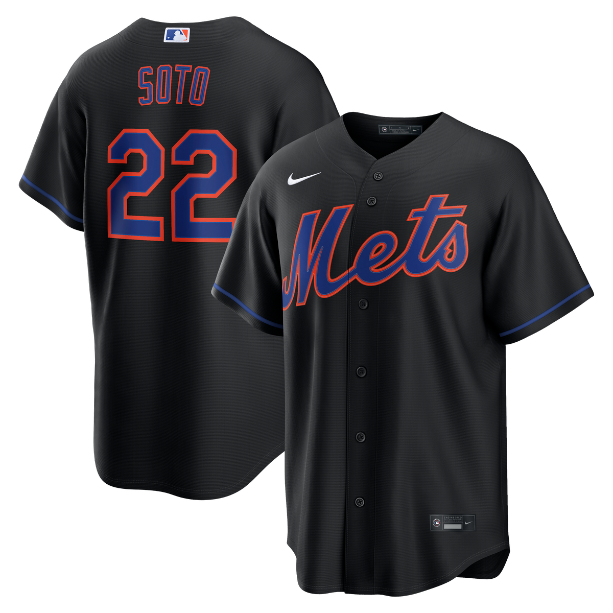 New York Mets Juan Soto Nike White Home Replica Jersey