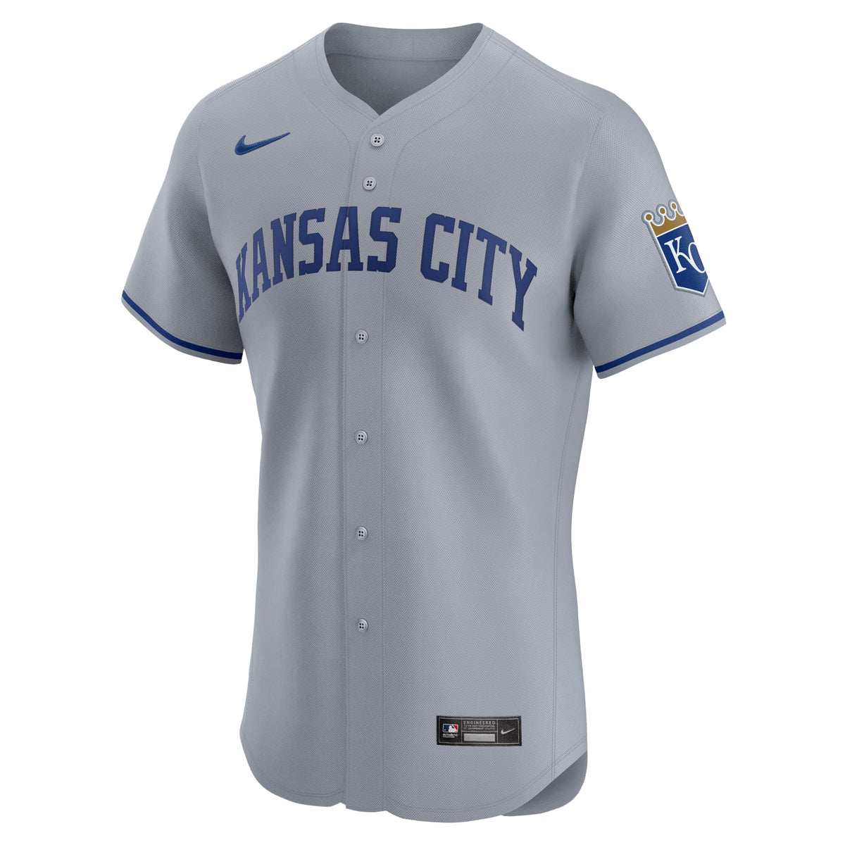 Kansas City Royals Nike White Home Elite Jersey
