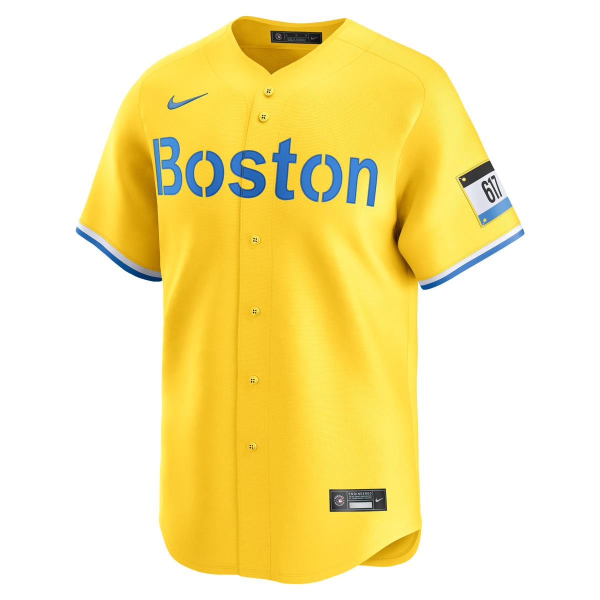 Boston Red Sox Kristian Campbell Nike Gold Alternate Limited Jersey