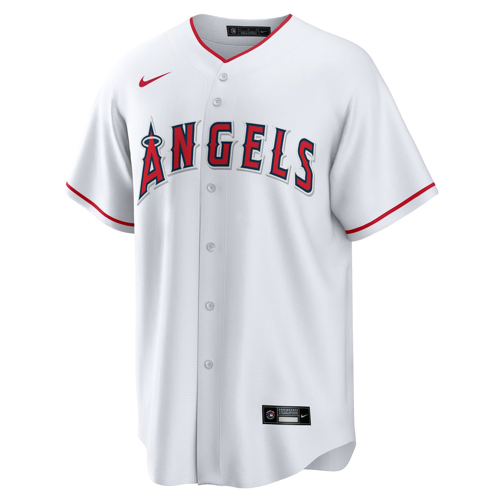 Los Angeles Angels Jorge Soler Nike White Home Replica Jersey
