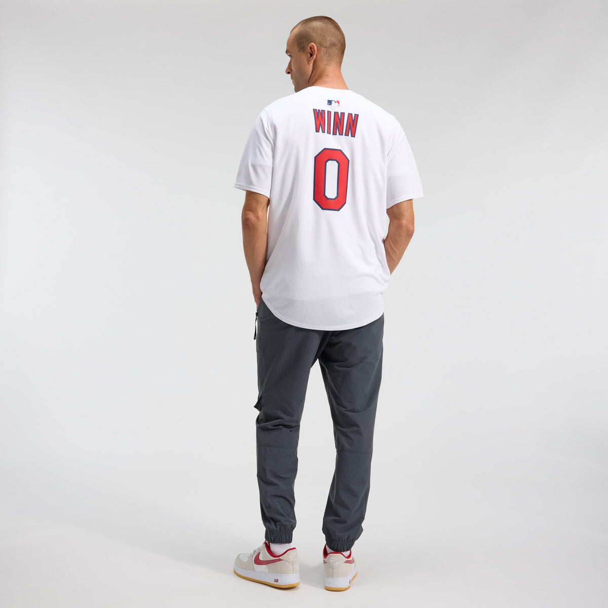 St. Louis Cardinals Masyn Winn Nike White Home Limited Jersey