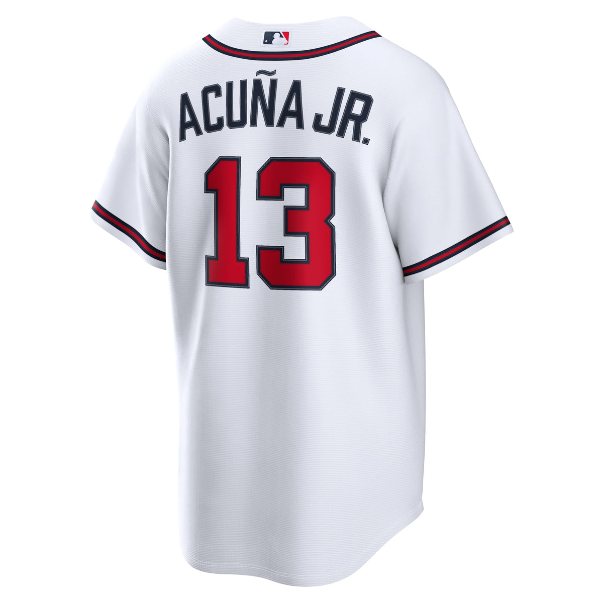 Atlanta Braves Ronald Acuña Jr. Nike White Home Replica Jersey